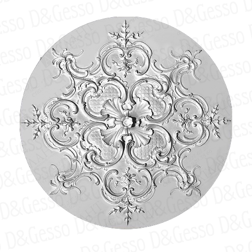 Врезная потолочная Розетка Decoro-Gesso Р35 купить в Decoro-Gesso.ru