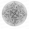 Врезная потолочная Розетка Decoro-Gesso Р45 купить в Decoro-Gesso.ru