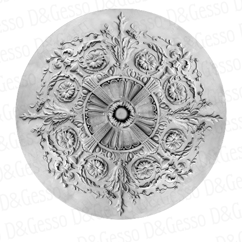 Врезная потолочная Розетка Decoro-Gesso Р45 купить в Decoro-Gesso.ru