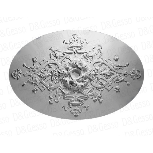 Врезная потолочная Розетка Decoro-Gesso Р46 купить в Decoro-Gesso.ru
