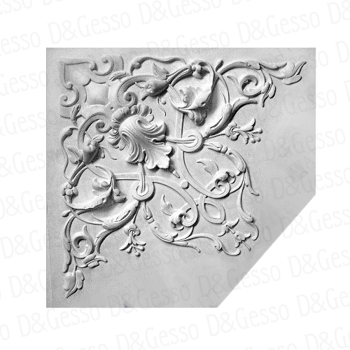 Гипсовый Угол Decoro-Gesso УВ24 купить в Decoro-Gesso.ru