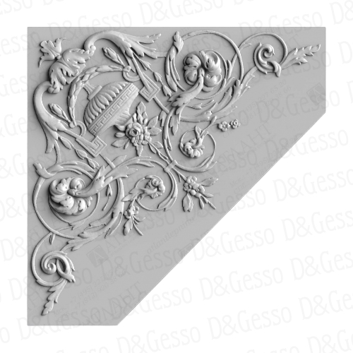 Гипсовый Угол Decoro-Gesso УВ35 купить в Decoro-Gesso.ru