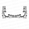 Гипсовый Угол У8 Decoro-Gesso купить в Decoro-Gesso.ru